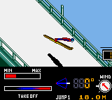 Konami Winter Games Screenshot 1